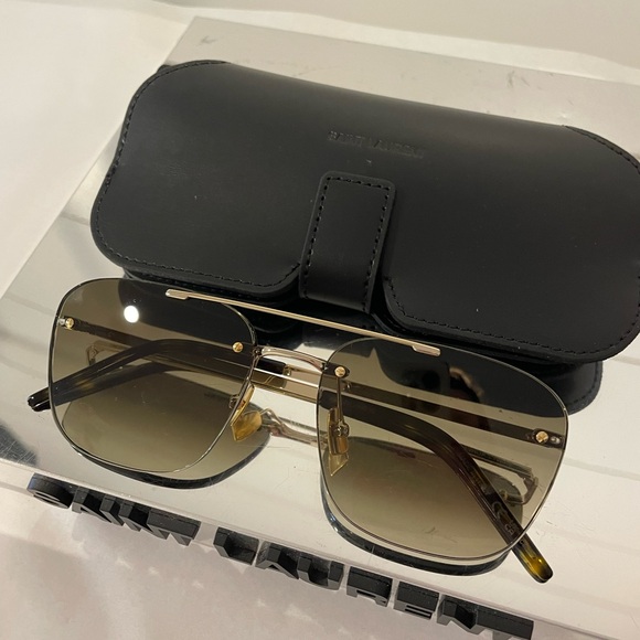 SAINT LAURENT SL 309 RIMLESS-003 SUNGLASSES - Picture 2 of 12